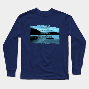 Peaceful Place Blue Long Sleeve T-Shirt